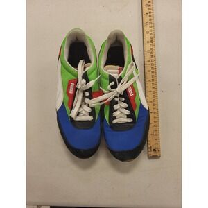 Puma Future Rider Vintage Mens 7C Sneakers Blue‎ Green Red White Running Shoes